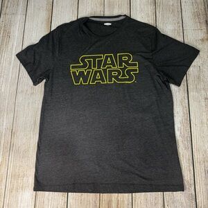 Pre-Loved Old Navy Star Wars T-Shirt Mens XL EUC Charcoal Gray